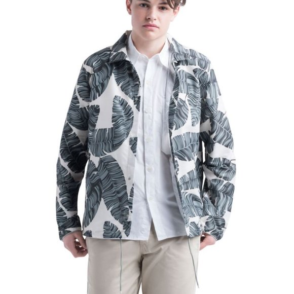 Hershel Supply Company Other - Hershel Voyage Coach Jacket Palm Leaves M